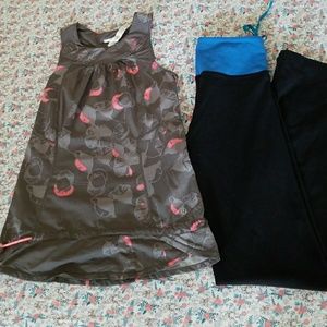 yoga outfit size 6 (both)